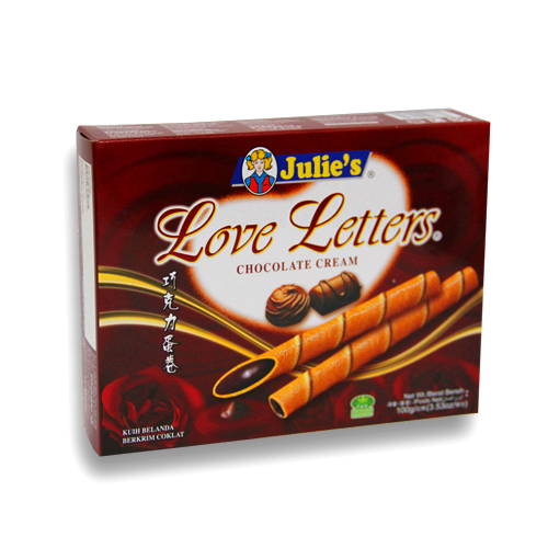 Love Letters Chocolate Cream Filling 100g