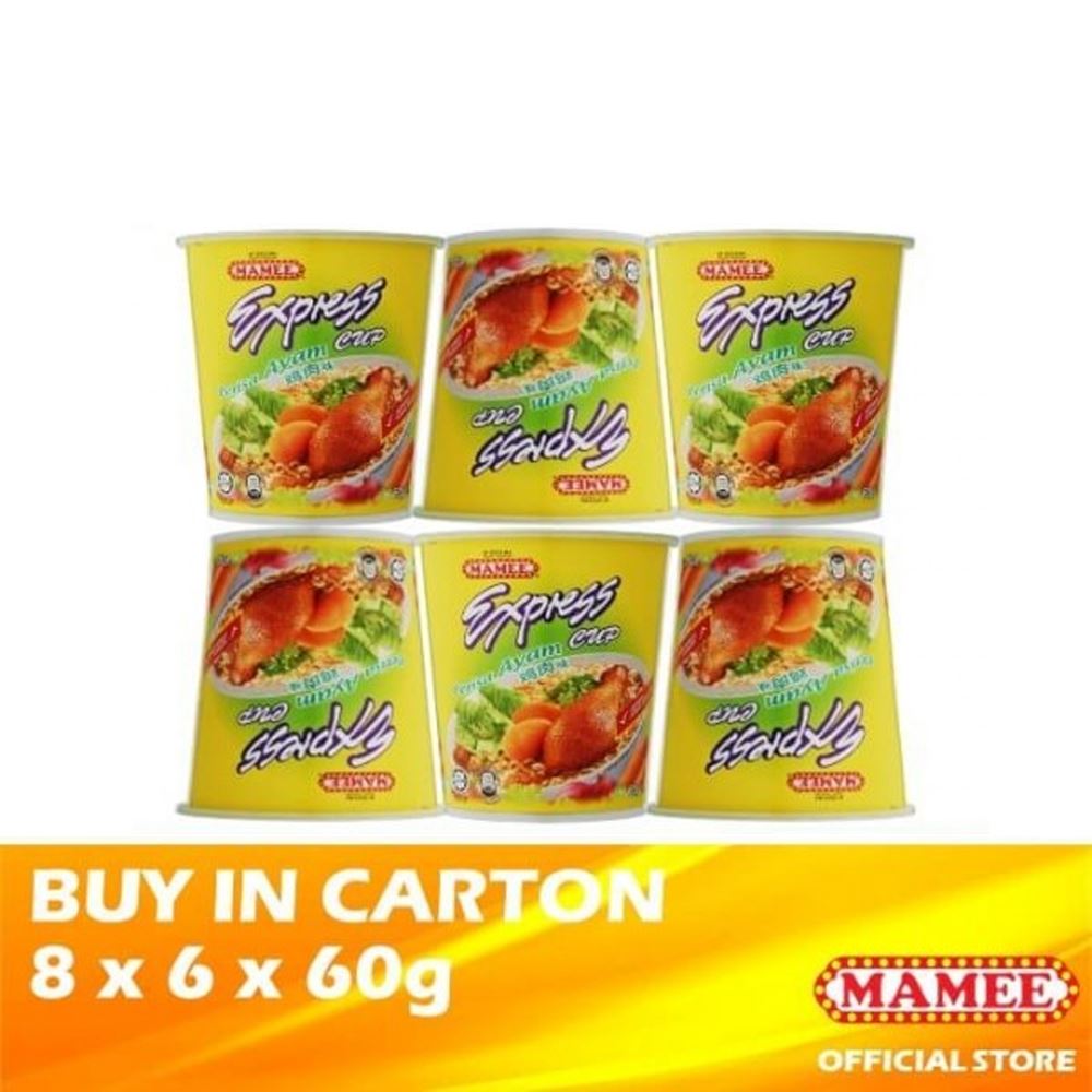 Mamee Express Cup Chicken 8 x 6 x 60g